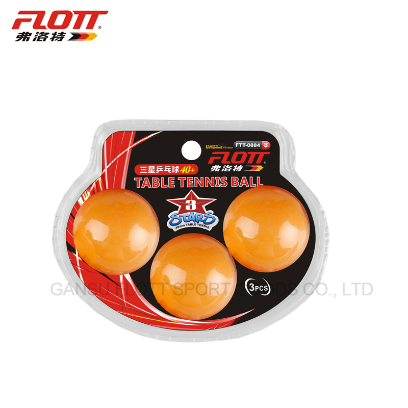 FTT-0884  FLOTT 3个装三星ABS乒乓球